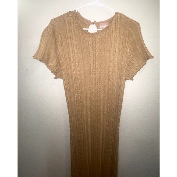 Show Me Your Mumu Maxi Sweater Dress Size XL - Picture 4 of 7